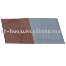 Bimetallic adapter plate